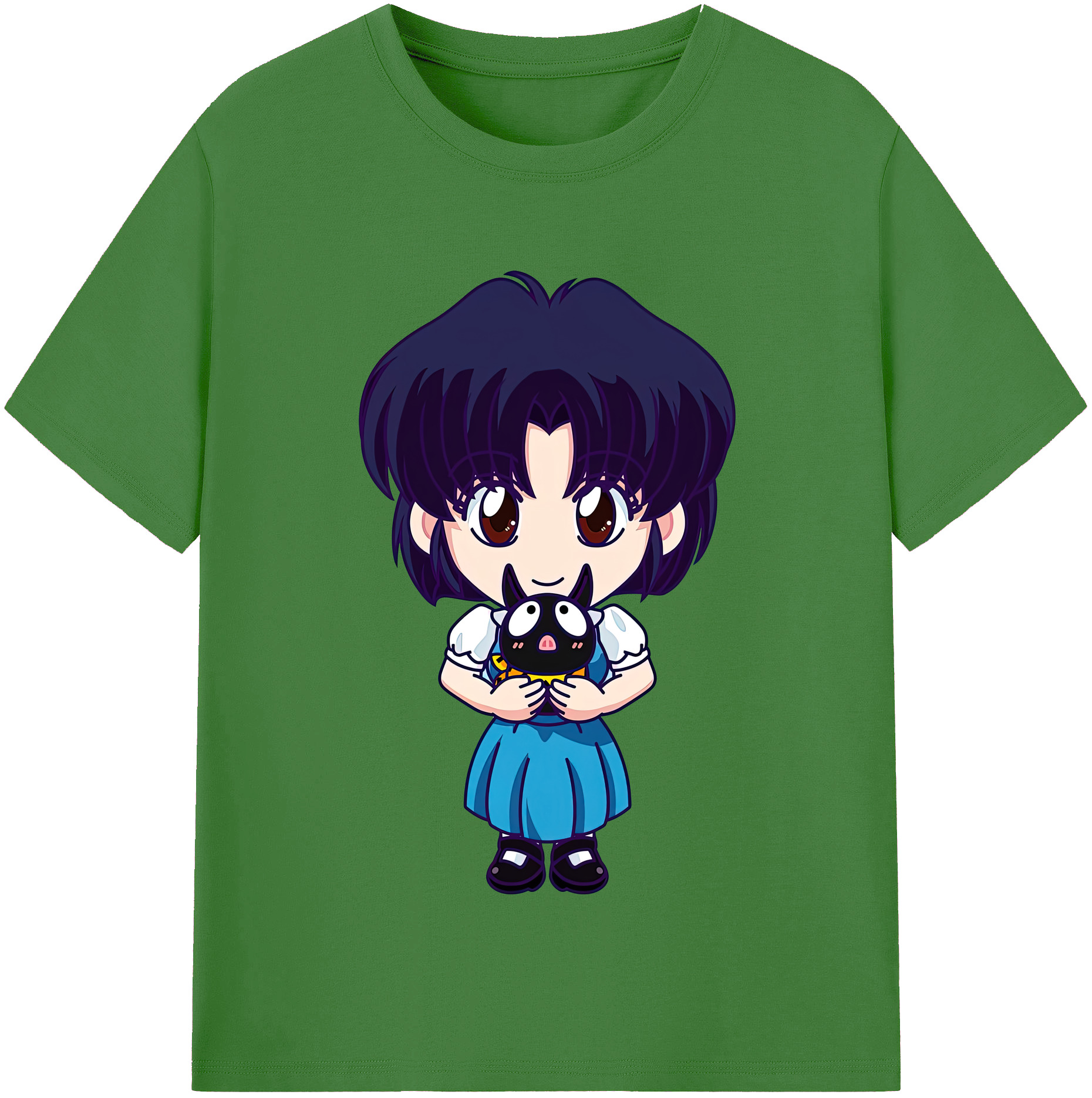 （画像用） 美少女戦士セーラームーン 水野 亜美 みずの あみ Sailor Moon Mizuno Ami レディースカジュアルプリントTシャツ（綿100％）